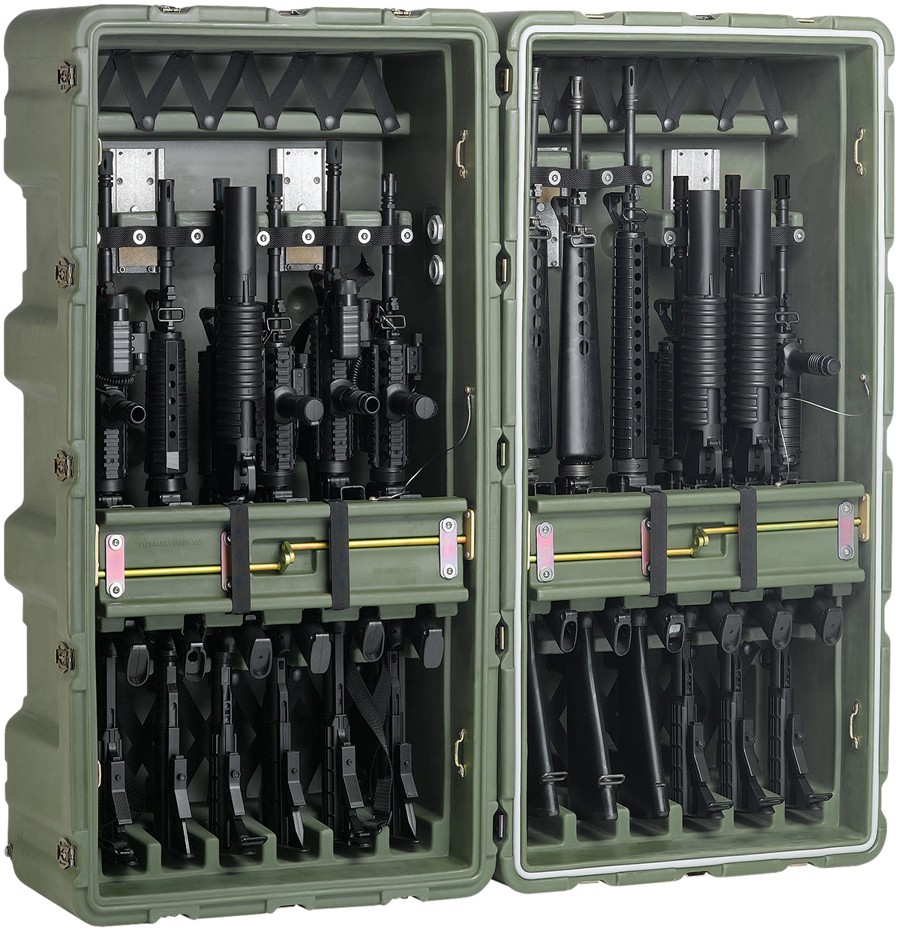 本物米軍ライフルケース ペリカン ミリタリー 外寸約W120×D42×H23cm